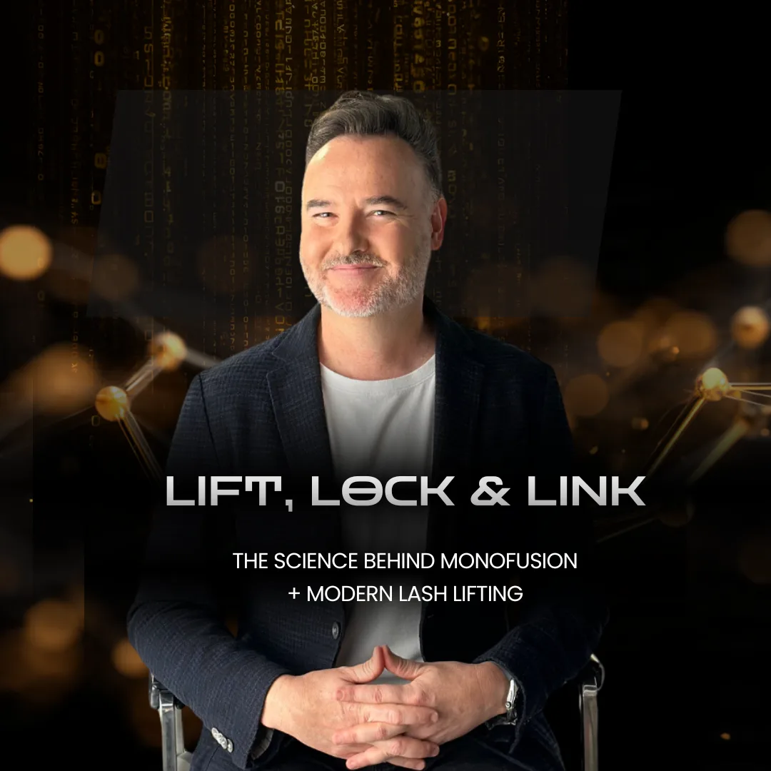 Otto Mitter, fundador de Elleebana, en la portada de su masterclass Lift, Lock and Link sobre la ciencia de Monofusion