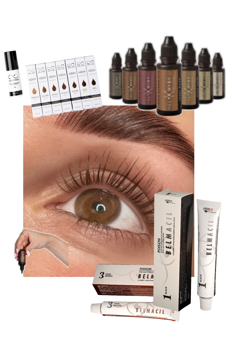 Lash Tints, Brow Dyes, and Hybrid Brow Stains: What's the Difference, and Why You Need All Three on Your Menu